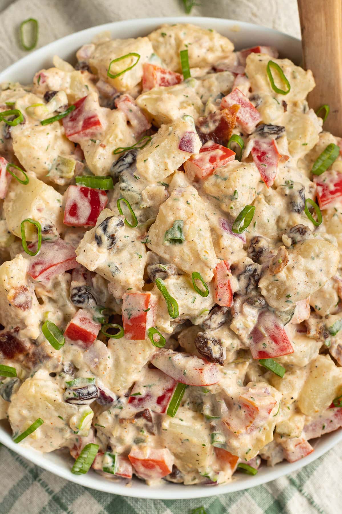 Potato Salad With Raisins Easy Cheap Recipes